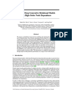 Scalable Deep Generative Relational Models