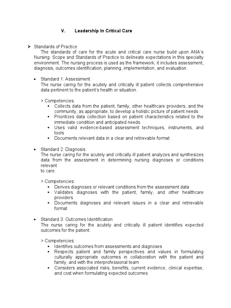 010 Leadership in Critical Care | PDF | Intensive Care Medicine | Nursing
