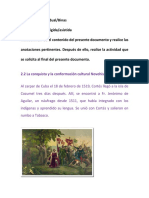 2.2 La Conquista y La Conformación Cultural Novohispana