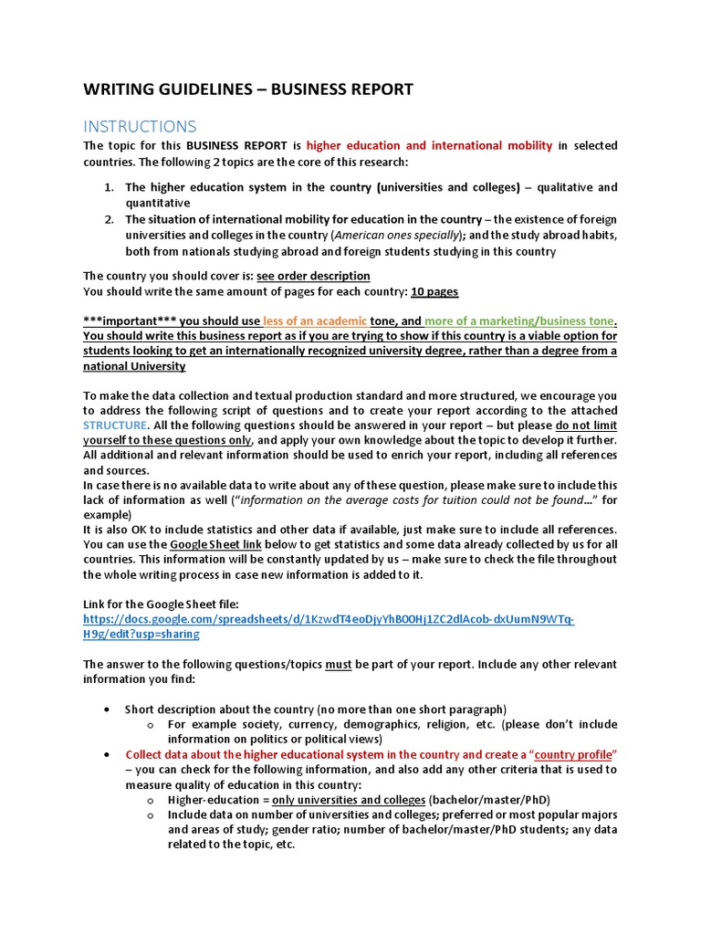 ACG - Briefing - Reports On Higher Education - Final Version 1 | PDF ...