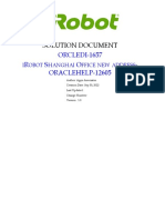 Solution - Document - WO#ORCLEDI-1657 - Shaghai Office Address Change