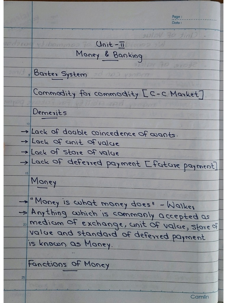 Money and Banking PDF