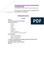 Traducción Khilstrom Park (2018) - Cognitive Psychology. An Overview