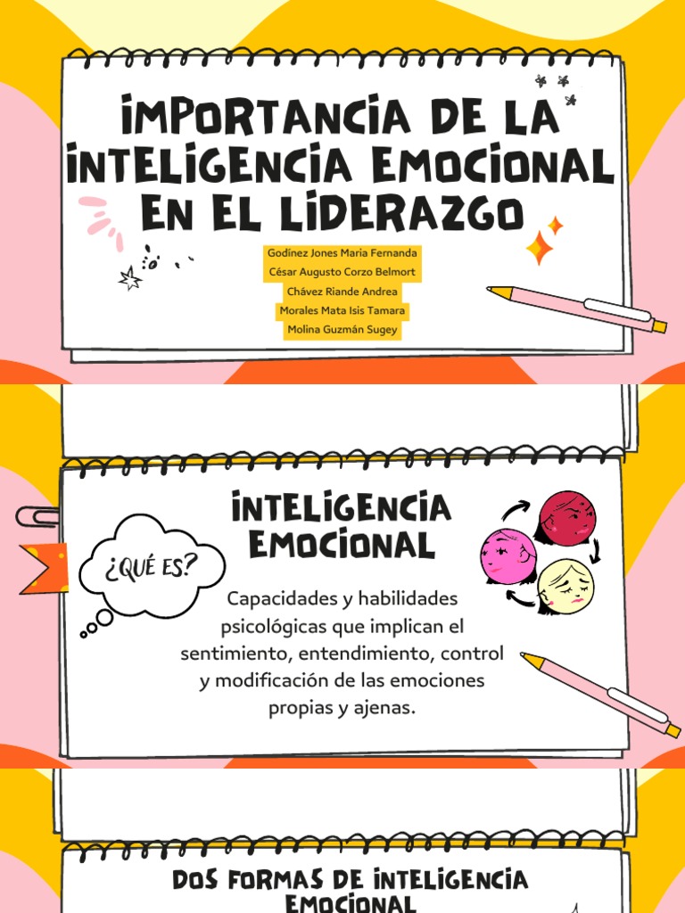 Importancia de la Inteligencia Emocional en Liderazgo | PDF | Las ...
