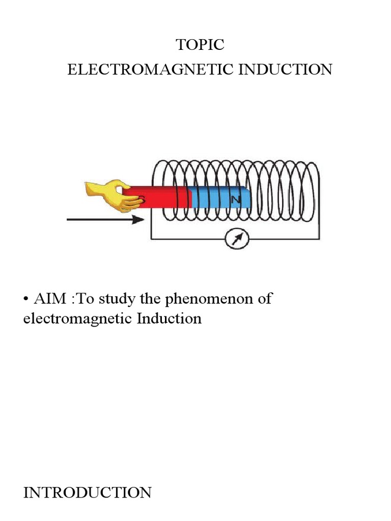 Induction Explained PDF Induction