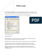 PDMS Command For New User