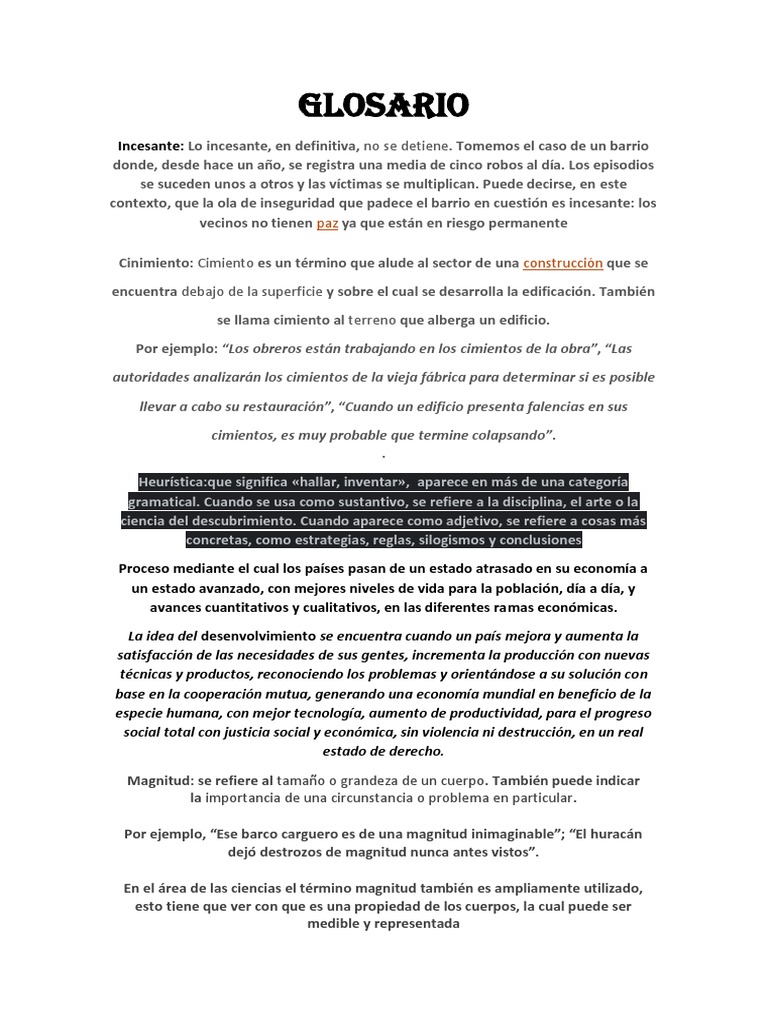 Definición de 