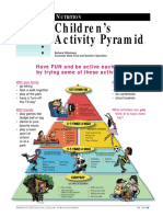 eKids1 Physical Activity Pyramid