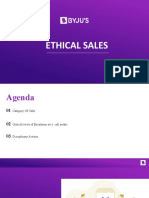 Ethical Sales - Call Audit