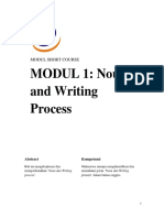 Modul 1 - Noun and Writing Process