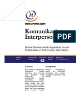 KOMUNIKASI INTERPERSONAL