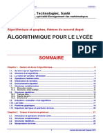 Algorithmique Pour Le Lycée 03