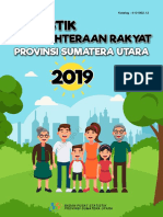 Statistik Kesejahteraan Rakyat Provinsi Sumatera Utara 2019
