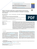 Impacts of Pyrolysis Temperatures On Physicochemical and Structura