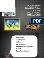 Aplikasi Teori Transcultural Nursing