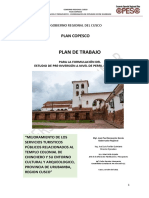 Plan de Trabajo Pi Chinchero