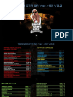 Códigos de GTA San Andreas para PS2ggfjt, PDF