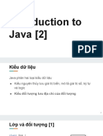 OOP Slide (3) - Giới thiệu về Java
