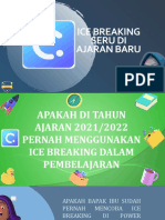 Ice Breaking Seru Di Tahun Ajaran Baru 8 Juli