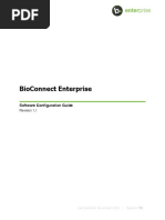 Bioconnect Enterprise v5.0 Software Configuration Guide