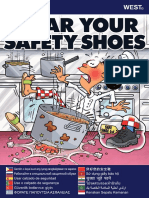 10 Poster Wear Your Safety Shoes
