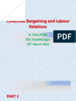 Collective Bargaining and Labour Relations - Mar - 2021