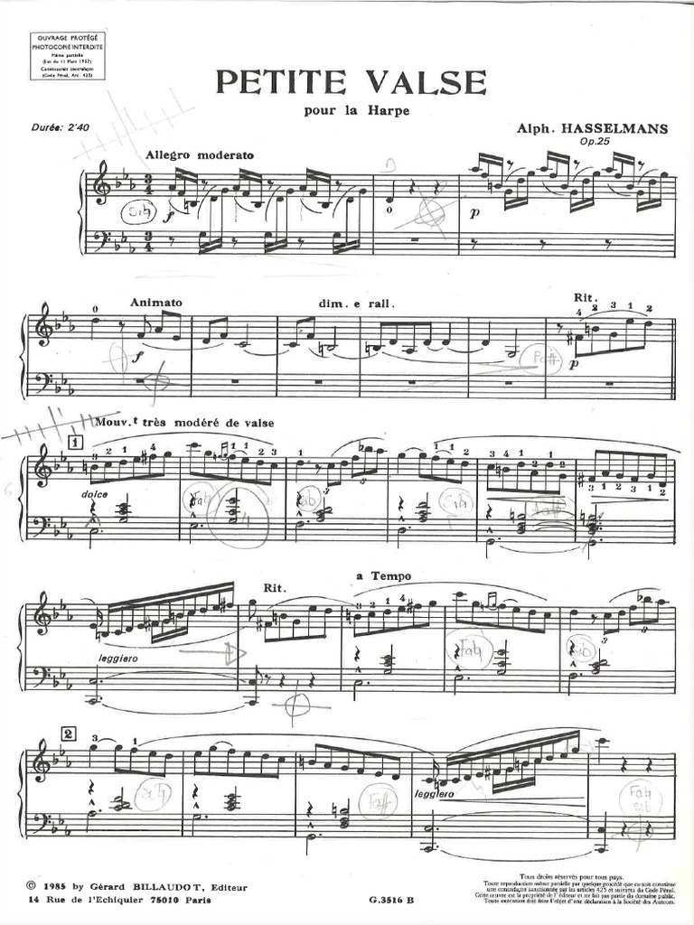 HASSELMANS Petite Valse | PDF