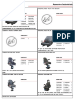 Assentos industriais catálogo