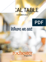 Local Table October 2022