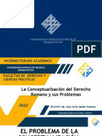 Conceptualización Del Dertecho Romano y Sus Problemas