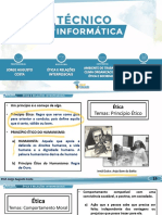 Téc Informática Manhã Ética e Relações Interpessoais 03 06 2022 Ambiente de Trabalho P2