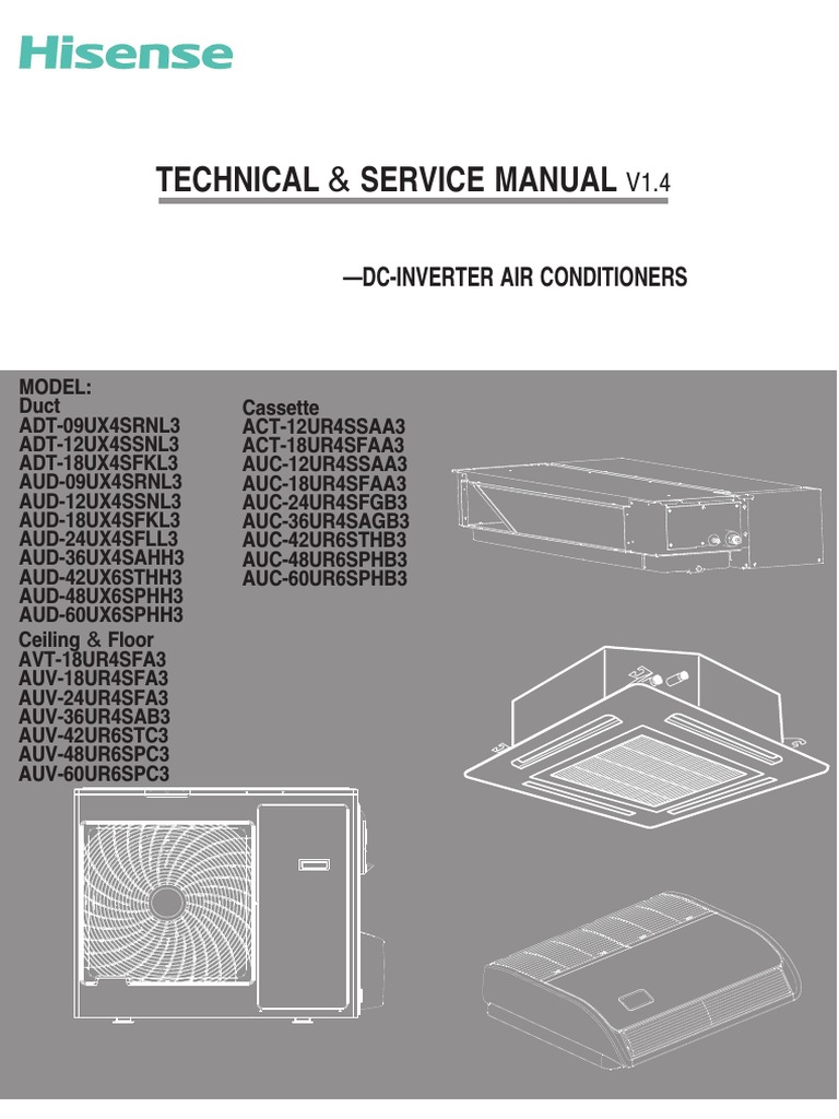 DC-Inverter AC Technical Manual V1.4 | PDF | Air Conditioning ...