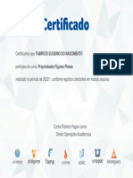 Certificado - Propriedades Figuras Planas