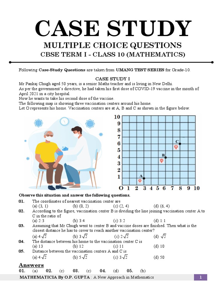 Case Study Cbse 10 PDF Theorem Polynomial