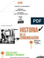 Historia de La Comunicación