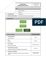 Descripción de Puesto - Técnico Operador - AGRODRON