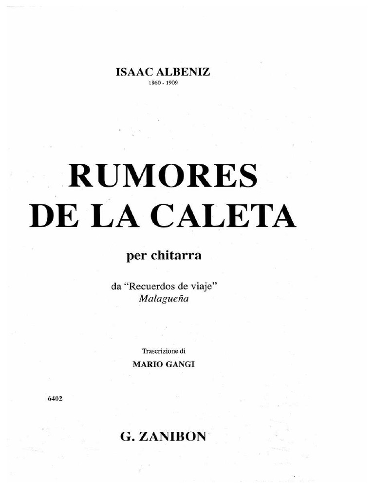 Rumores de La Caleta PDF