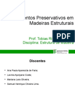 Tratamentos preservativos madeira estrutural