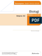 Npno9 Vt16 Biologi Delprov A3