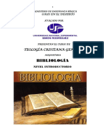 Guía de Bibliología I