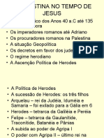 1ª Aula a Palestina No Tempo de Jesus i