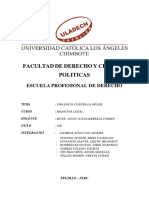 Informe de Violencia Contra La Mujer