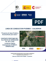Línea de Conducción Puembo-Calderón Presentación