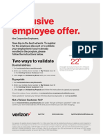 Verizon Employee Discount Program
