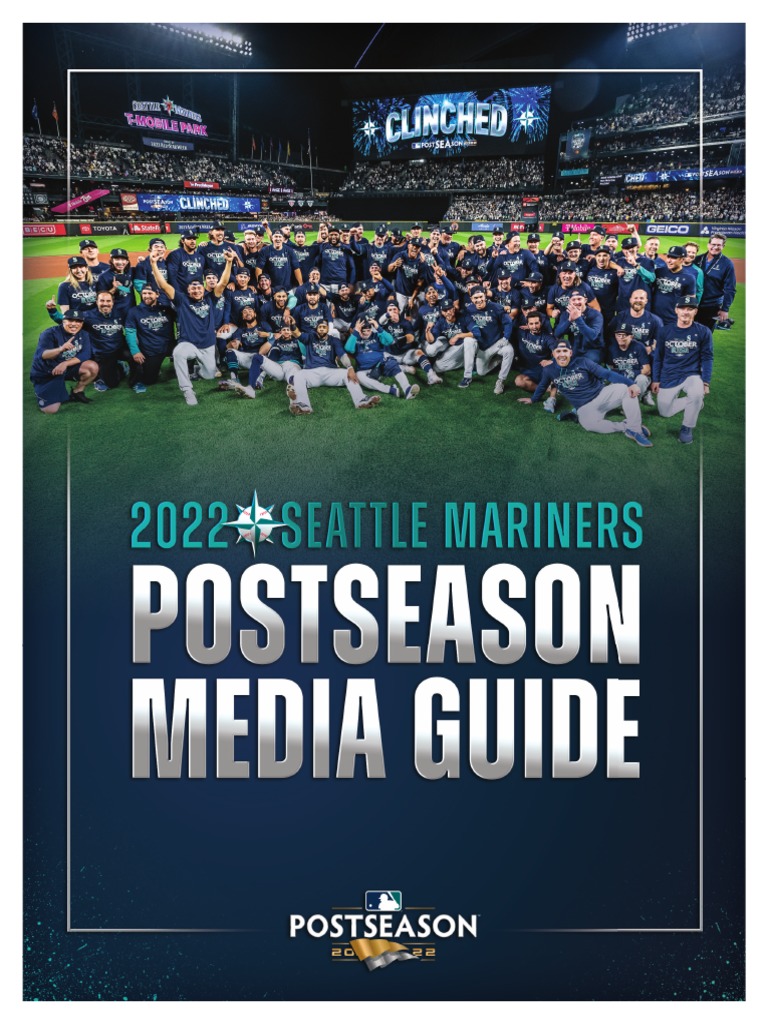 2022 Seattle Mariners Digital Postseason Media Guide PDF Pitcher Batting (Baseball)