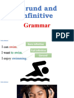 Gerund and Infinitive