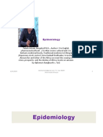 Epidemiology Epidemiology Epidemiology: 6/11/2022 Addis Ababa Ethiopia 1