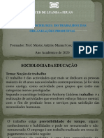 Sociologiado Trabalho 1