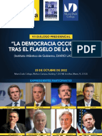 Programa - VII Dialogo Presidencial