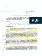 Sentencia Tribunal Constitucional - Igualdad-Exoneración de pagos a universidad